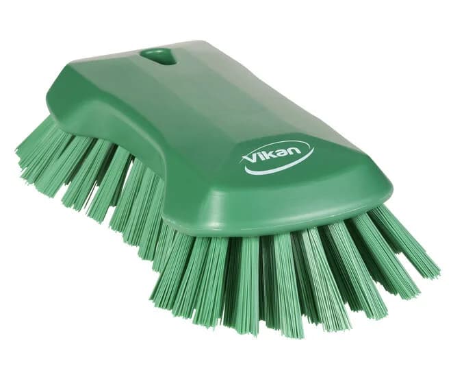 Vikan Hygiene – Extra grote handborstel met extra harde vezels, 230 mm - productafbeelding