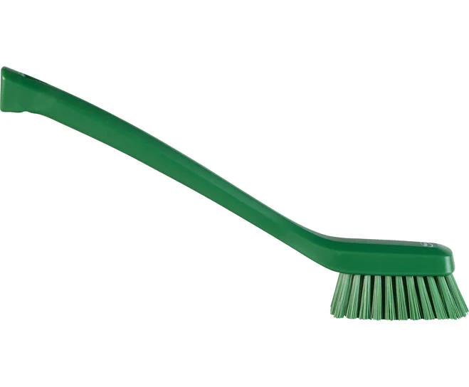 Vikan Hygiene smalle borstel lange steel - productafbeelding